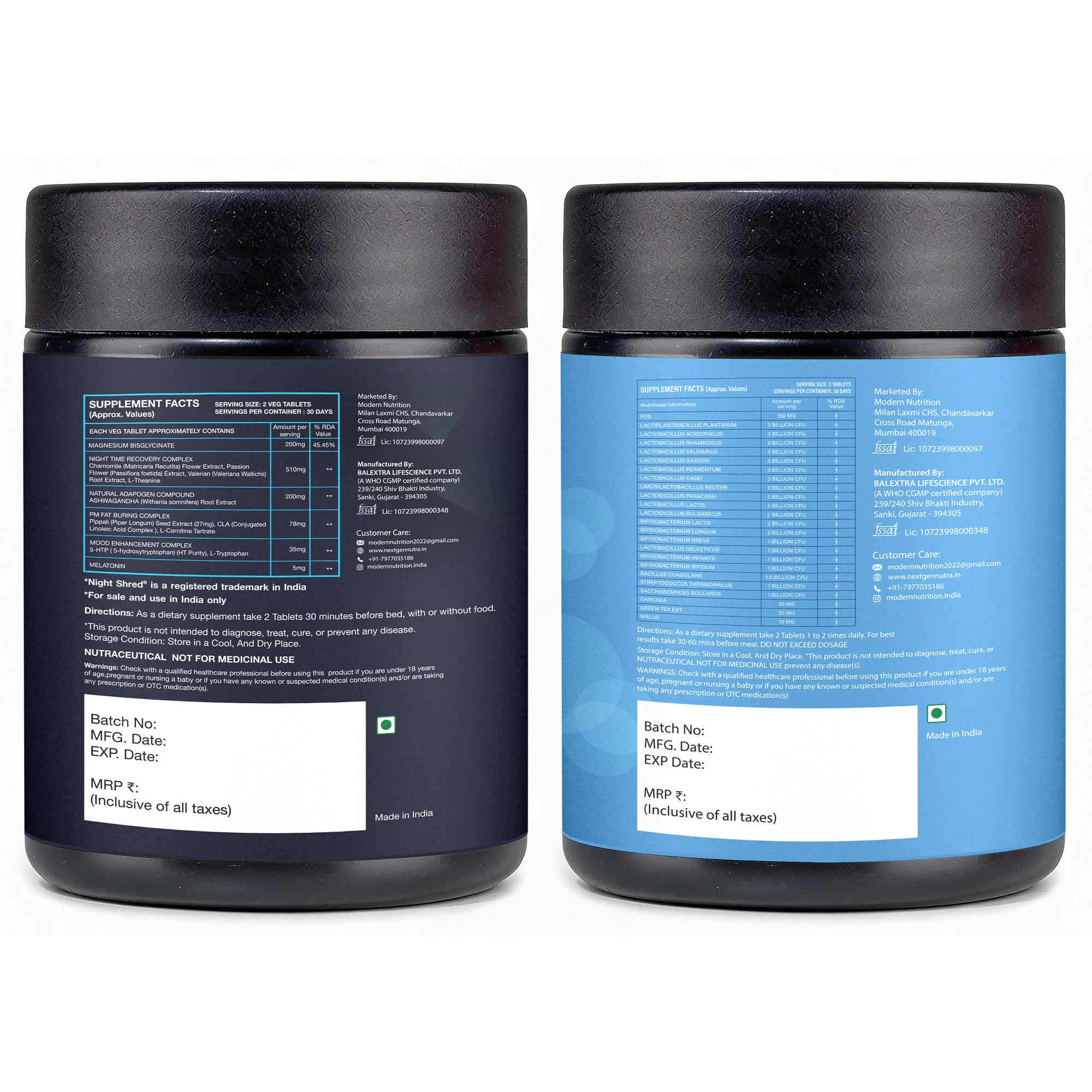 Day Shred Detox & Cleanse & Night Shred