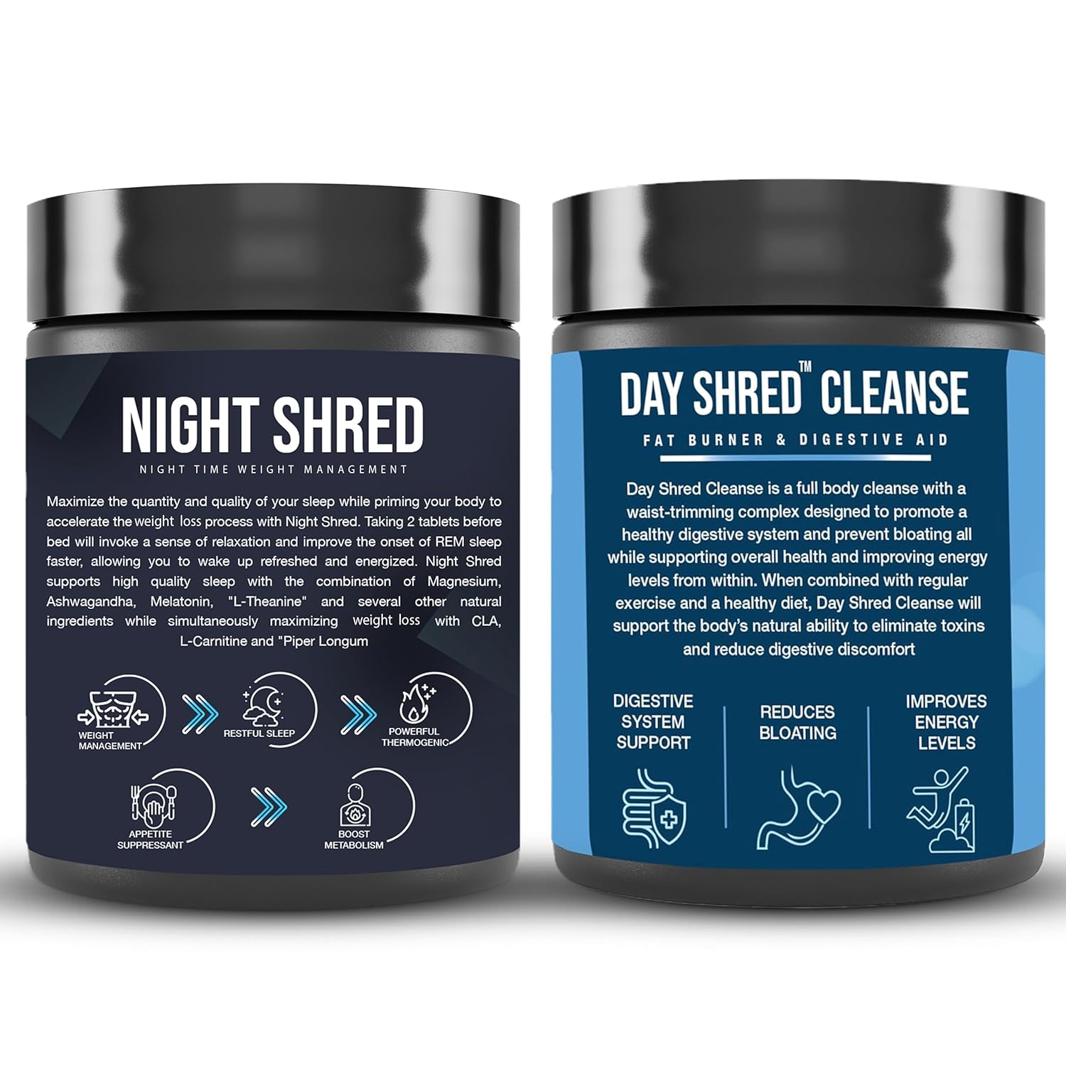 Day Shred Detox & Cleanse & Night Shred
